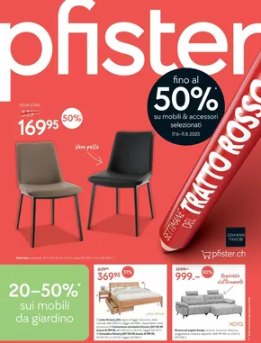 Pfister Katalog | Pfister reklamblad | 2025-07-17T00:00:00.000Z - 2025-08-11T00:00:00.000Z