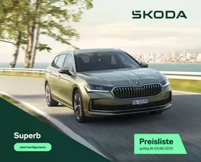Škoda Katalog in Basel | Preisliste Superb | 2025-06-18T00:00:00.000Z - 2025-07-02T00:00:00.000Z