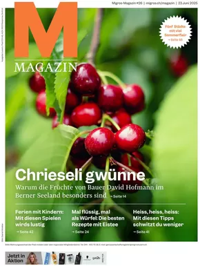 Migros Katalog in Altdorf | Aktuälli Schnäppchen und Ängbot | 2025-06-23T00:00:00.000Z - 2025-07-07T00:00:00.000Z
