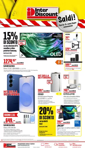 Interdiscount Katalog in Cham | Üsi beste Ängbot für Sie | 2025-06-23T00:00:00.000Z - 2025-07-06T00:00:00.000Z