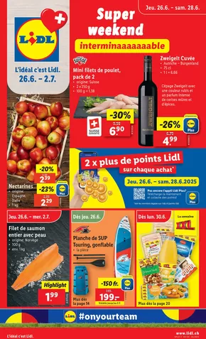 Lidl Katalog in Therwil | Ängbot für Schnäppchenjäger | 2025-06-26T00:00:00.000Z - 2025-07-02T00:00:00.000Z