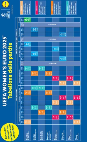 Lidl Katalog in Therwil | UEFA WOMEN’S EURO 2025™ - IT | 2025-07-02T00:00:00.000Z - 2025-07-27T00:00:00.000Z