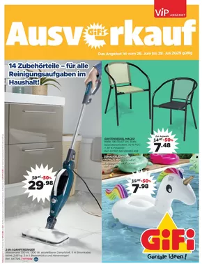 GiFi Katalog in Wil | Gifi reklamblad - DE | 2025-06-26T00:00:00.000Z - 2025-07-28T00:00:00.000Z