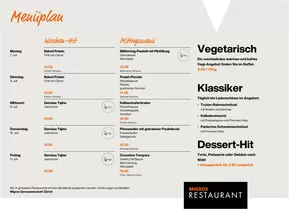 Migros Restaurant Katalog | Top-Ängbot für Sparfüchse | 2025-07-07T00:00:00.000Z - 2025-07-11T00:00:00.000Z