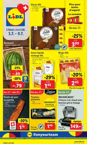 Lidl Katalog in Therwil | Sonderängbot für Sie | 2025-07-03T00:00:00.000Z - 2025-07-09T00:00:00.000Z