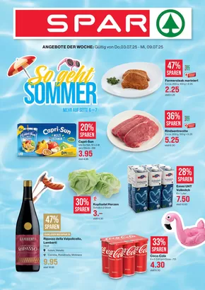 SPAR Katalog in Basel | Aktuälli Deals und Ängbot | 2025-07-03T00:00:00.000Z - 2025-07-09T00:00:00.000Z