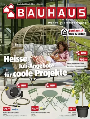 Bauhaus Katalog | Der neue BAUHAUS Prospekt für Juli ist da | 2025-06-30T00:00:00.000Z - 2025-07-27T00:00:00.000Z