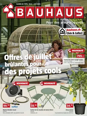 Bauhaus Katalog in Bassersdorf | Le nouveau prospectus BAUHAUS du juillet est arrivé | 2025-06-30T00:00:00.000Z - 2025-07-27T00:00:00.000Z