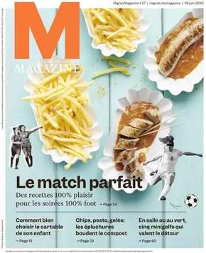 Migros Katalog in Genève | Aktuälli Sonderaktione | 2025-06-30T00:00:00.000Z - 2025-07-14T00:00:00.000Z