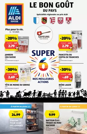 Aldi Katalog in Therwil | Exklusivi Schnäppchen | 2025-07-03T00:00:00.000Z - 2025-07-09T00:00:00.000Z