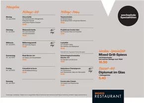 Migros Restaurant Katalog | Tolles Ängbot für Schnäppchenjäger | 2025-06-30T00:00:00.000Z - 2025-07-05T00:00:00.000Z