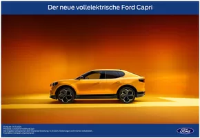 Ford Katalog | DER NEUE VOLLELEKTRISCHE CAPRI Preisliste | 2024-10-28T00:00:00.000Z - 2025-10-28T00:00:00.000Z