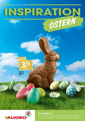 Aligro Katalog in Pratteln | Üsi beste Schnäppchen | 2025-03-03T00:00:00.000Z - 2025-04-19T00:00:00.000Z