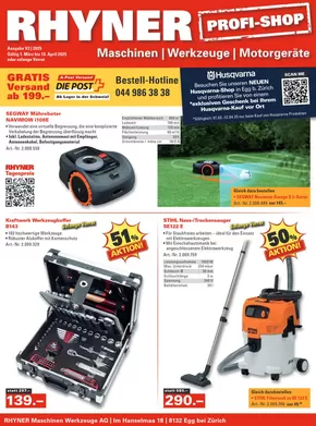 Rhyner Katalog in Prilly | Rhyner reklamblad | 2025-03-01T00:00:00.000Z - 2025-04-13T00:00:00.000Z